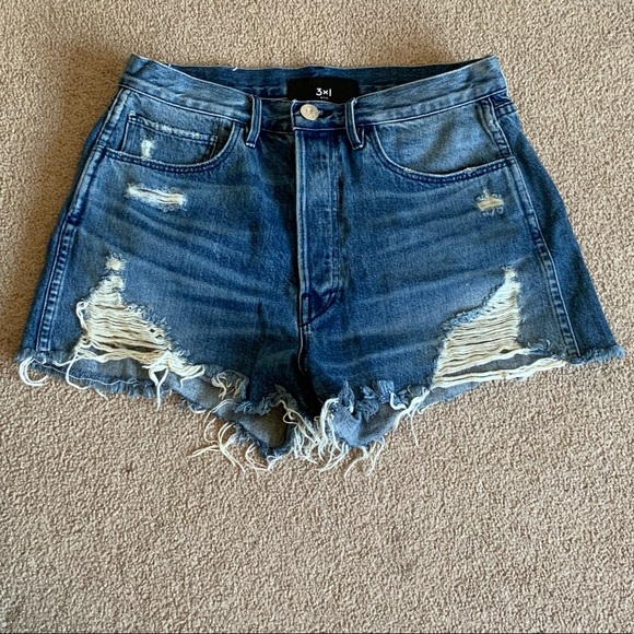 3 x 1 Made Here - W4 Carter Ripped Shorts - Picture 6 of 9